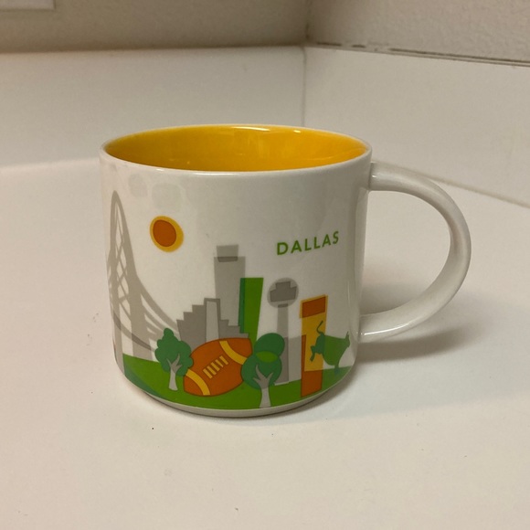 Starbucks 2017 Dallas Coffee Mug 14 oz You Are Here - Picture 1 of 5